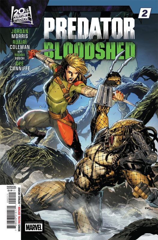 PREDATOR BLOODSHED #2 CVR A KEN LASHLEY MARVEL COMICS (25th March 2026)