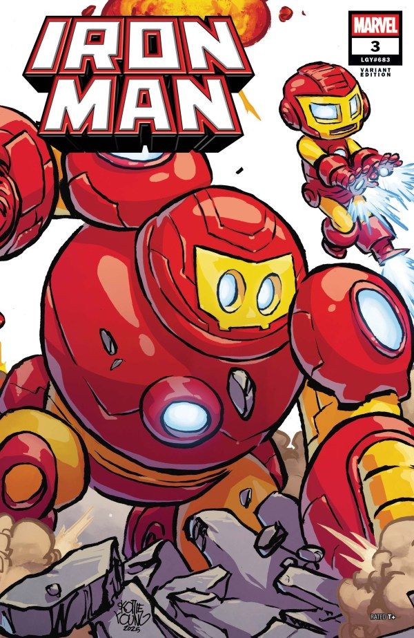 IRON MAN #3 CVR B SKOTTIE YOUNG 4-PART CONNECTING MARVEL COMICS (25th March 2026)