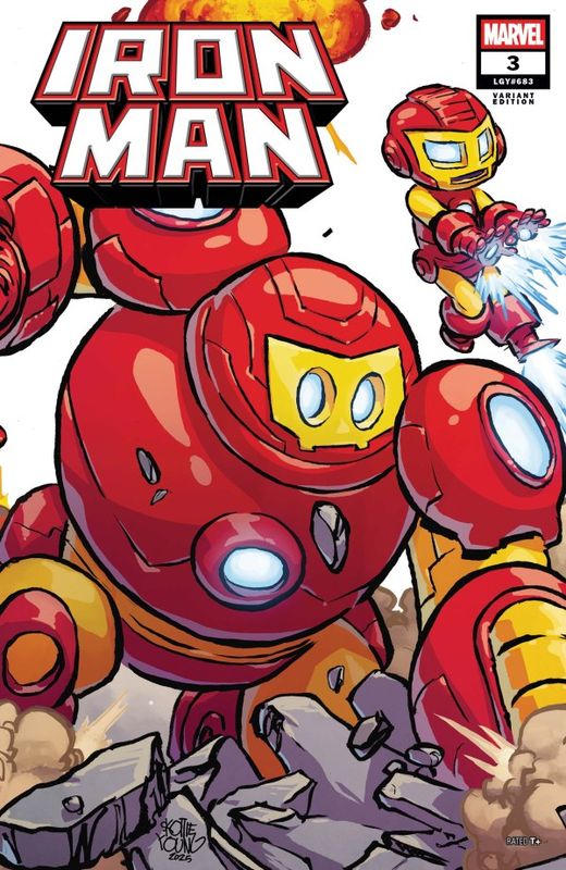 IRON MAN #3 CVR B SKOTTIE YOUNG 4-PART CONNECTING MARVEL COMICS (25th March 2026)