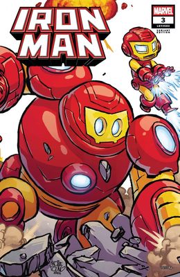IRON MAN #3 CVR B SKOTTIE YOUNG 4-PART CONNECTING MARVEL COMICS (25th March 2026)