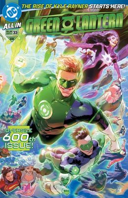 GREEN LANTERN #33 CVR A XERMANICO WRAPAROUND DC COMICS (25th March 2026) GREEN LANTERN #33 CVR A XERMANICO WRAPAROUND DC COMICS (25th March 2026)