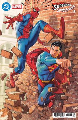 DC MARVEL SUPERMAN SPIDER-MAN #1 OS CVR P MIDDLETON DC COMICS (25th March 2026)