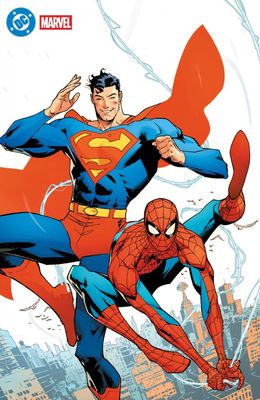 DC MARVEL SUPERMAN SPIDER-MAN #1 OS CVR Y JIMENEZ DC COMICS (25th March 2026)