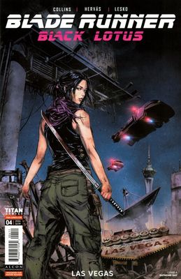 BLADE RUNNER BLACK LOTUS LAS VEGAS #4 (OF 4) CVR A TITAN COMICS (25th March 2026)