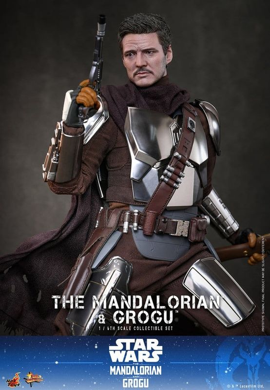 ***PRE ORDER*** Hot Toys The Mandalorian and Grogu Figure Set