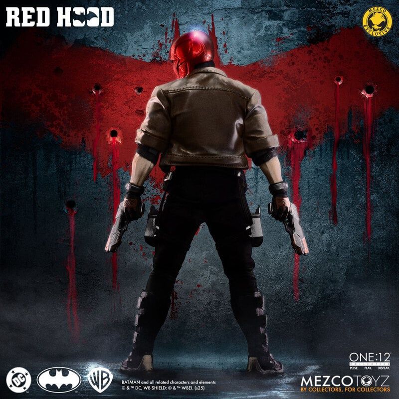 MEZCO ONE:12 COLLECTIVE DC Universe Red Hood Exclusive