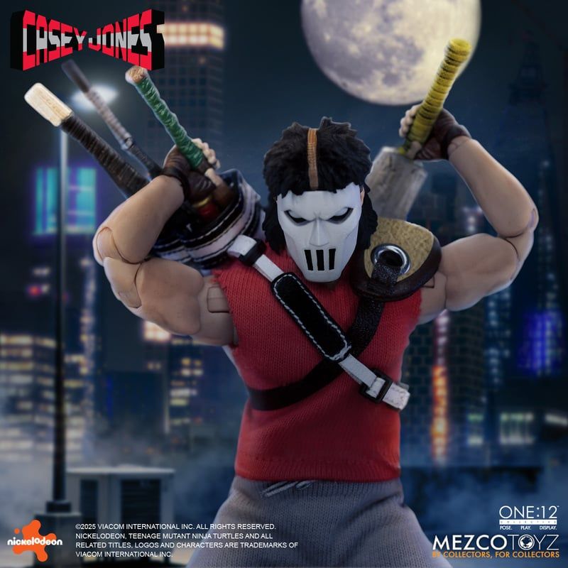 MEZCO ONE:12 COLLECTIVE TMNT Casey Jones (Teenage Mutant Ninja Turtles) MEZCO ONE:12 COLLECTIVE TMNT Casey Jones (Teenage Mutant Ninja Turtles)