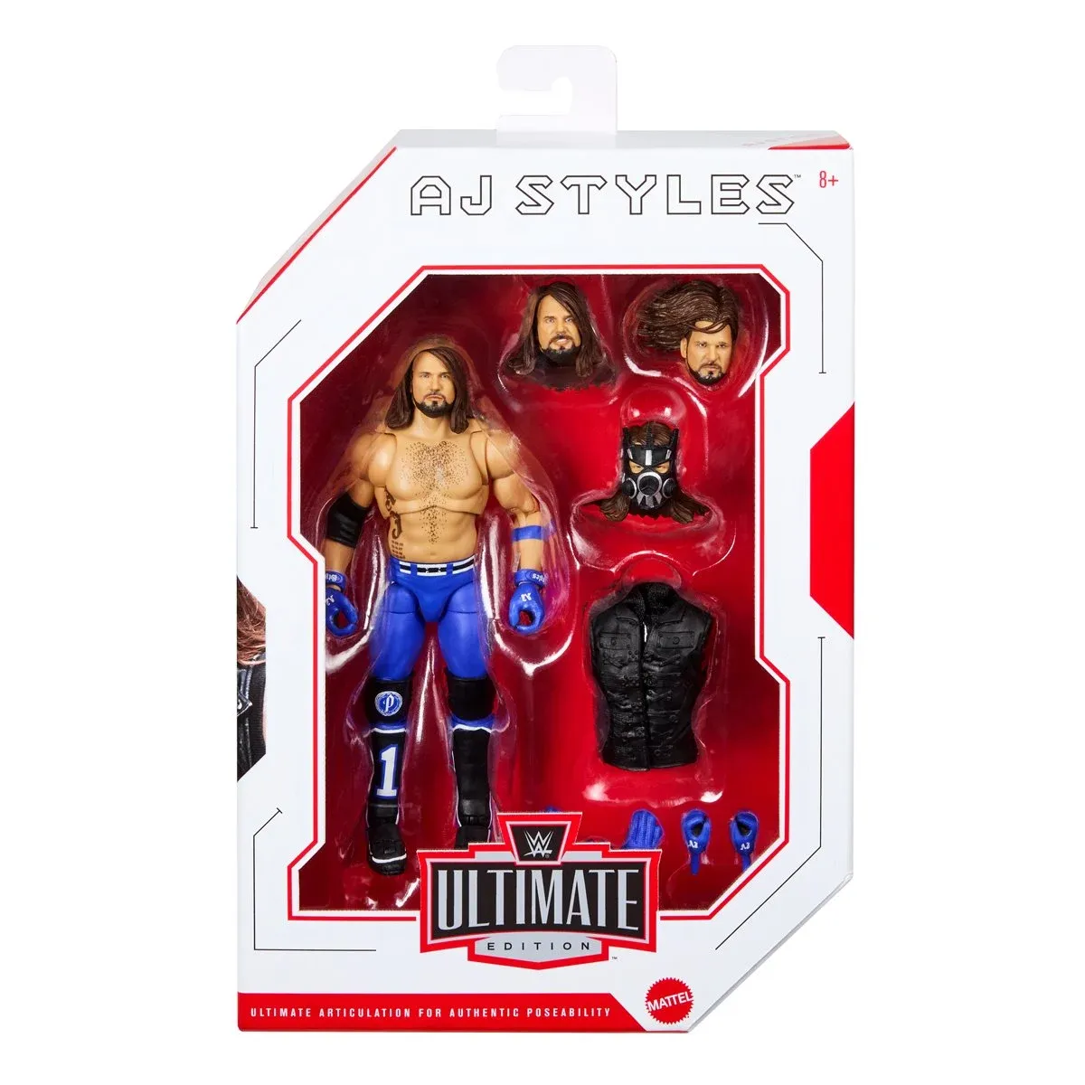 WWE Ultimate Edition Greatest Hits AJ Styles Action Figure WWE Ultimate Edition Greatest Hits AJ Styles Action Figure