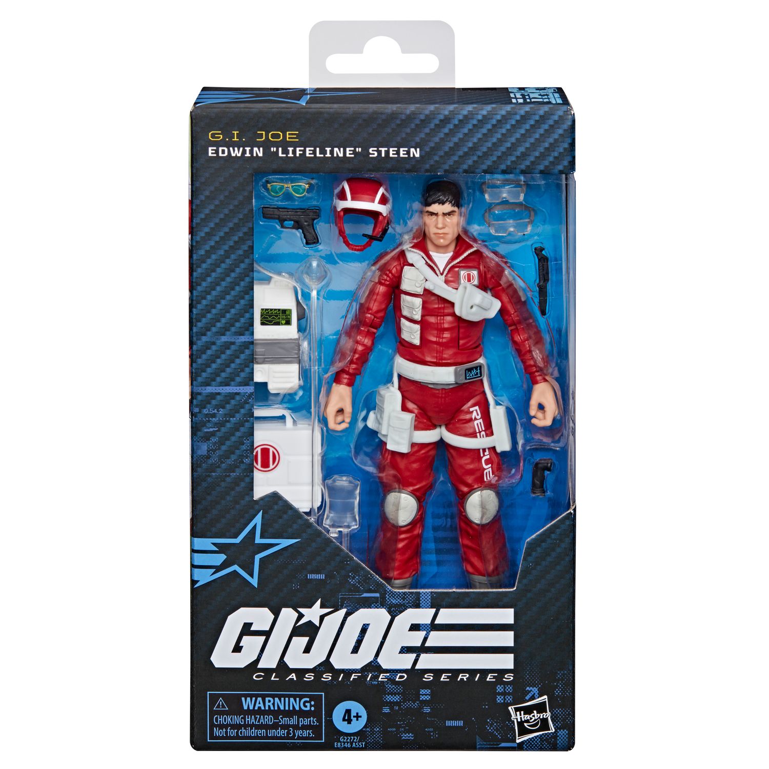 G.I. Joe Classified Series 6 G.I. Joe Classified Series 6" Edwin “Lifeline” Steen #186 Action Figure