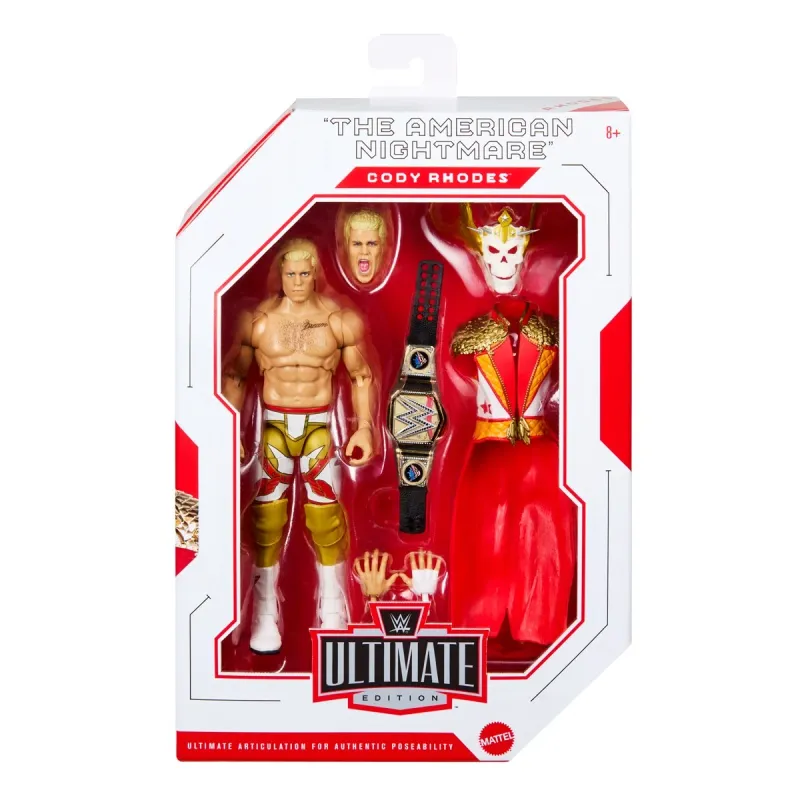 WWE Ultimate Edition Greatest Hits Cody Rhodes Action Figure WWE Ultimate Edition Greatest Hits Cody Rhodes Action Figure