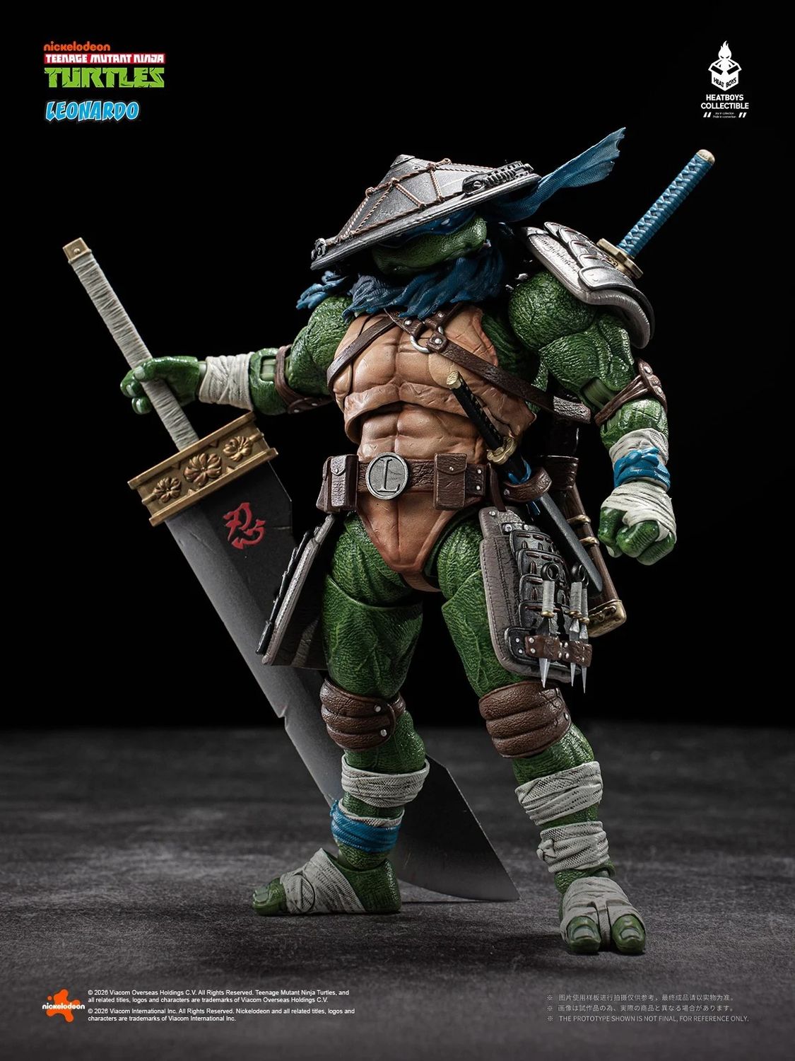 HeatBoys T.M.N.T. レオナルド　（アクションフィギュア） PRE ORDER*** HEATBOYS Teenage Mutant Ninja Turtles Leonardo