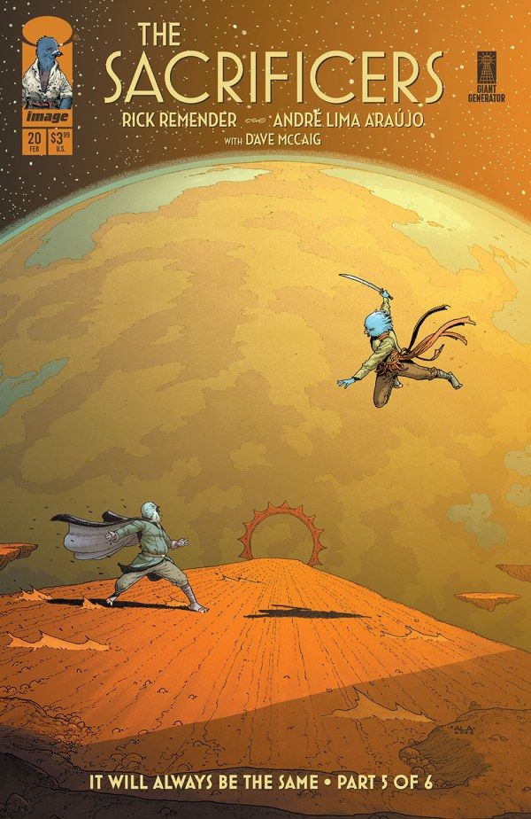 SACRIFICERS #20 CVR A ANDRE LIMA ARAUJO IMAGE COMICS (1st April 2026)