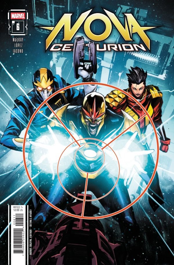 NOVA CENTURION #6 CVR A ALESSANDRO CAPPUCCIO MARVEL COMICS (1st April 2026)