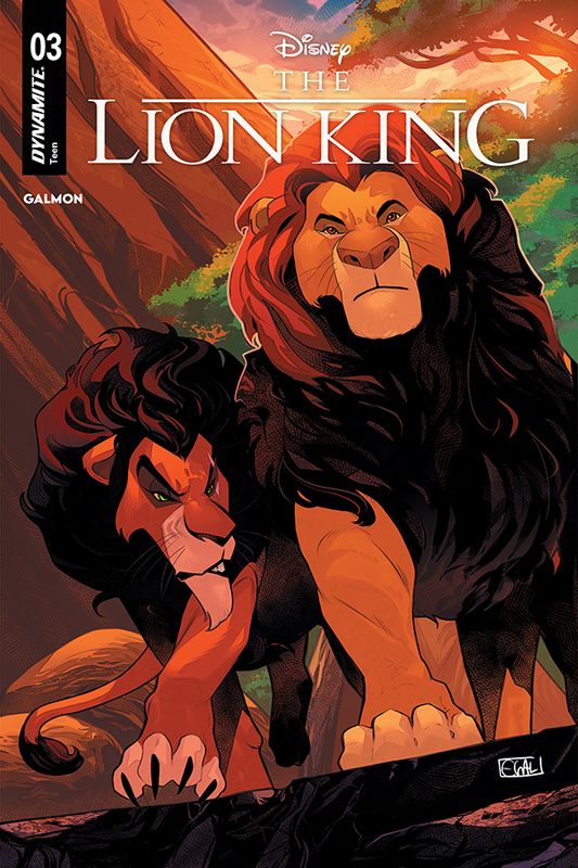 LION KING #3 CVR A EDWIN GALMON DYNAMITE COMICS (1st April 2026)