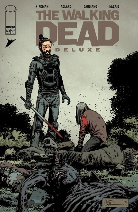 WALKING DEAD DELUXE #134 CVR B CHARLIE ADLARD VAR IMAGE COMICS (1st April 2026)