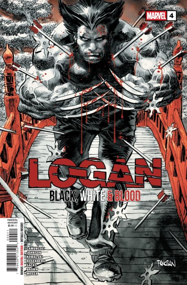 LOGAN BLACK WHITE & BLOOD #4 CVR A DAN PANOSIAN MARVEL COMICS (1st April 2026)