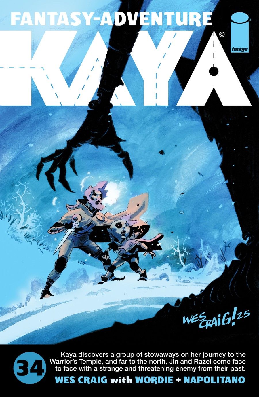 KAYA #34 CVR A WES CRAIG IMAGE COMICS (1st April 2026) KAYA #34 CVR A WES CRAIG IMAGE COMICS (1st April 2026)