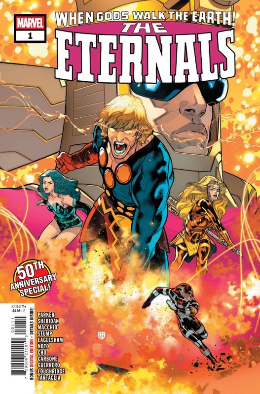 ETERNALS 50TH ANNIVERSARY SPECIAL #1 CVR A RB SILV MARVEL COMICS (1st April 2026)