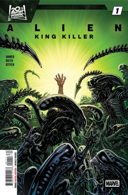 ALIEN KING KILLER #1 CVR A DAVID YARDIN MARVEL COMICS (1st April 2026)