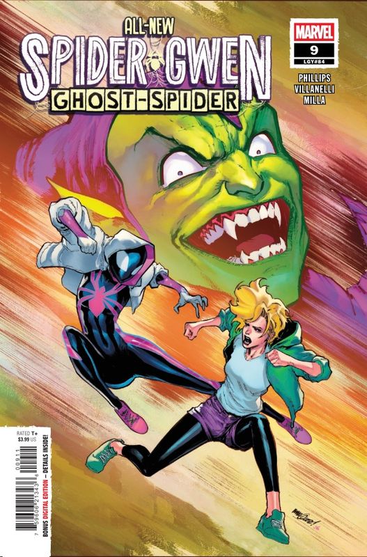 ALL-NEW SPIDER-GWEN GHOST-SPIDER #9 CVR A DAVID MARQUEZ MARVEL COMICS (1st April 2026)
