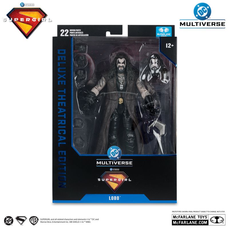 ***PRE ORDER*** MCFARLANE TOYS DC MULTIVERSE 7" Lobo (Supergirl Movie) Deluxe Theatrical Edition
