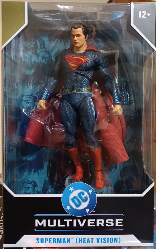 MCFARLANE TOYS DC THEATRICAL 7IN SUPERMAN HEAT VISION BvS 2016