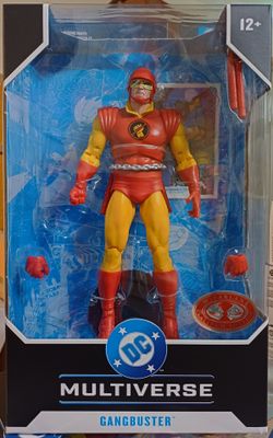 MCFARLANE TOYS DC MULTIVERSE 7 MCFARLANE TOYS DC MULTIVERSE 7" DC MULTIVERSE DC CLASSIC GANGBUSTER (RED PLATINUM)