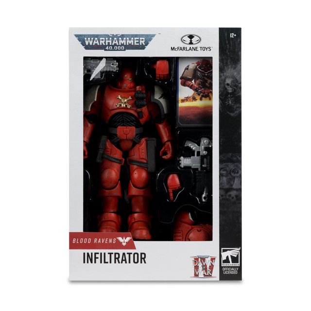 McFarlane Toys Warhammer 40,000 Infiltrator: Blood Ravens McFarlane Toys Warhammer 40,000 Infiltrator: Blood Ravens