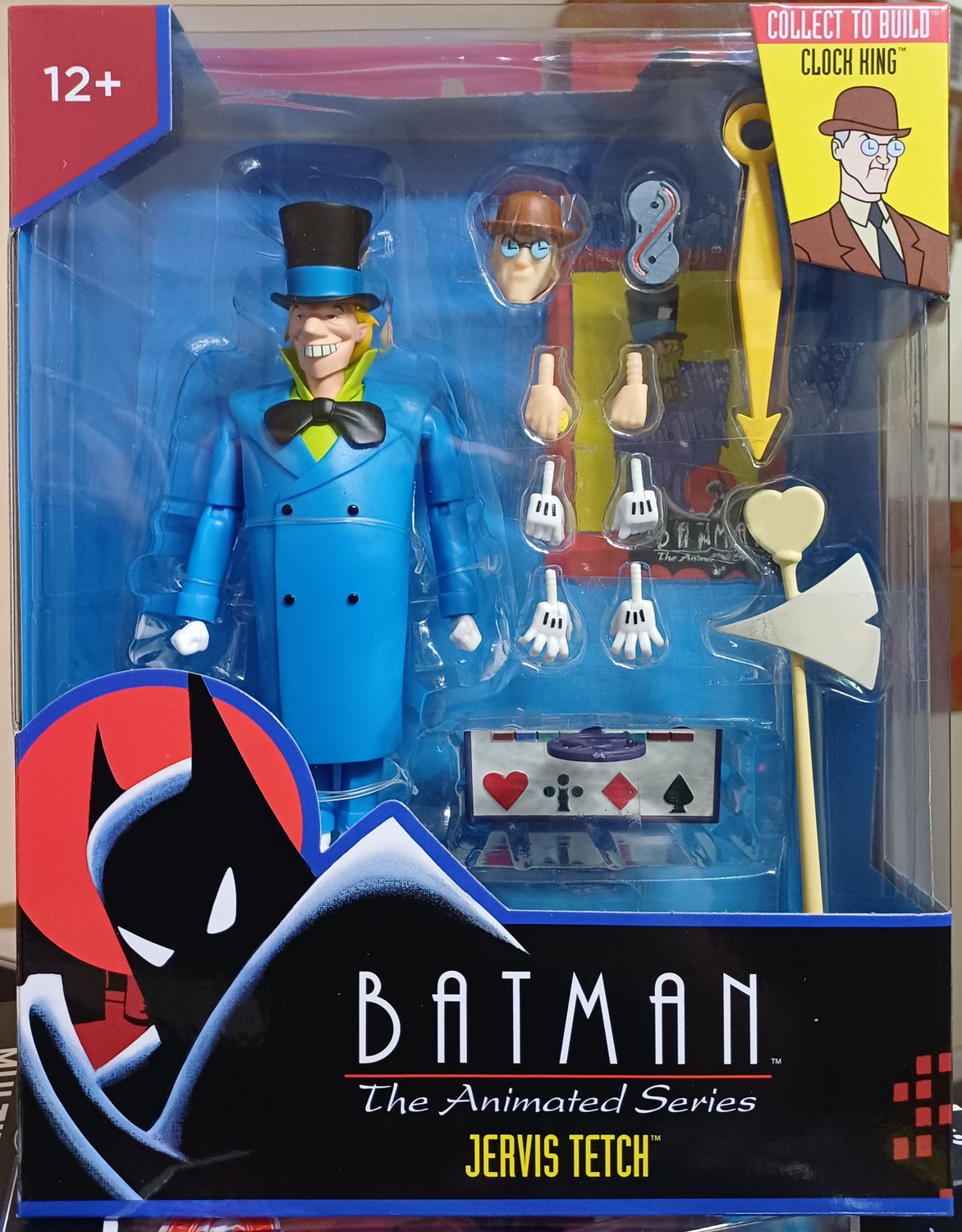 DC DIRECT COLLECTIBLES 6 DC DIRECT COLLECTIBLES 6" BATMAN THE ANIMATED SERIES WAVE 7 MAD HATTER ACTION FIGURE (BAF CLOCK KING)