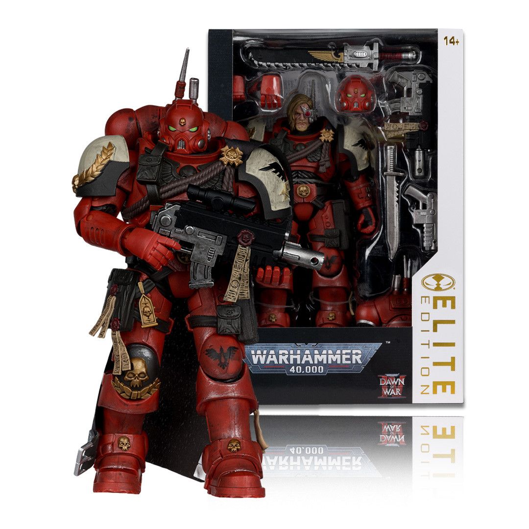 McFarlane Toys Warhammer 40,000: Dawn of War 4 Elite Edition #7 Captain Cyrus McFarlane Toys Warhammer 40,000: Dawn of War 4 Elite Edition #7 Captain Cyrus