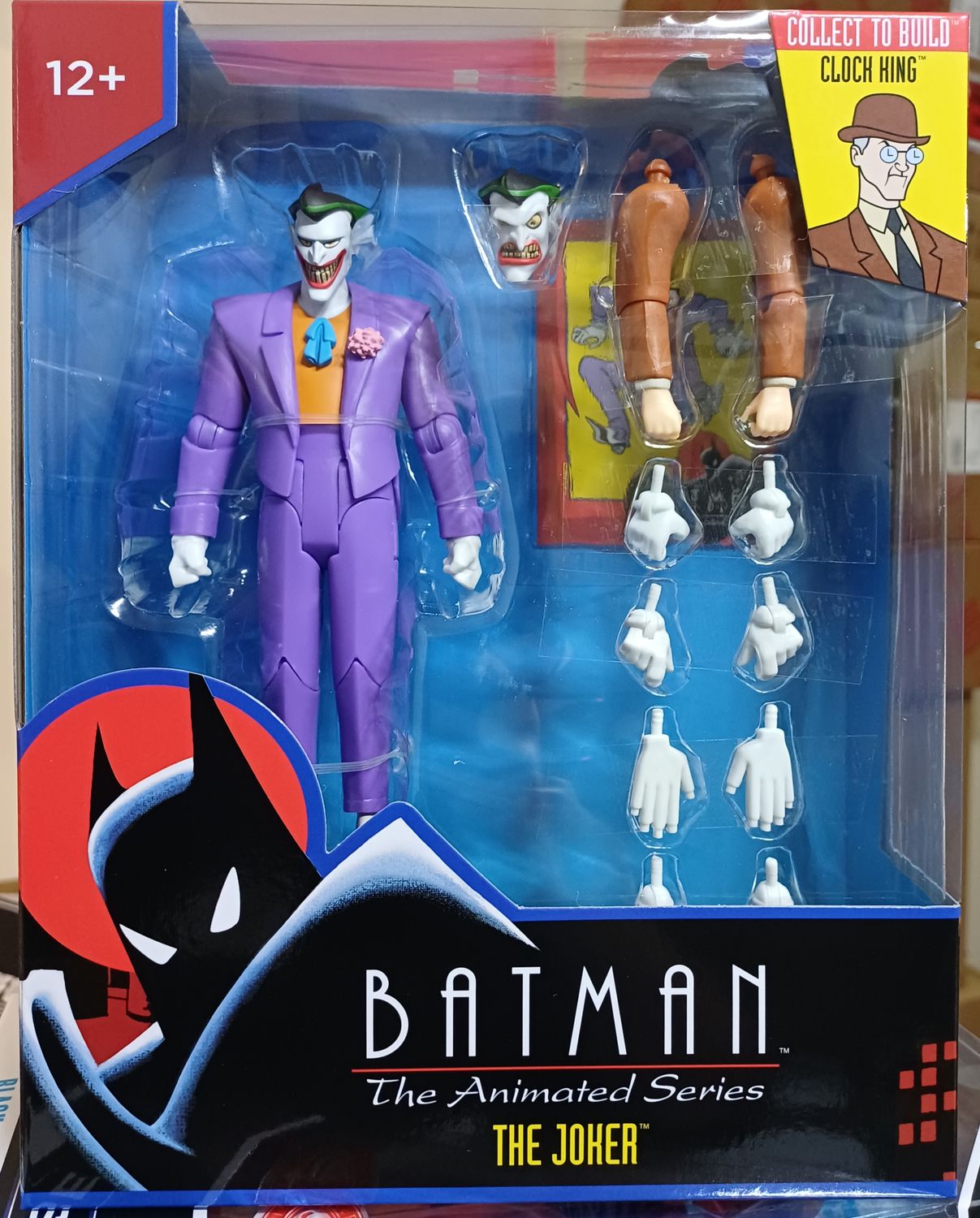 DC DIRECT COLLECTIBLES 6" BATMAN THE ANIMATED SERIES WAVE 7 THE JOKER ACTION FIGURE (BAF CLOCK KING)