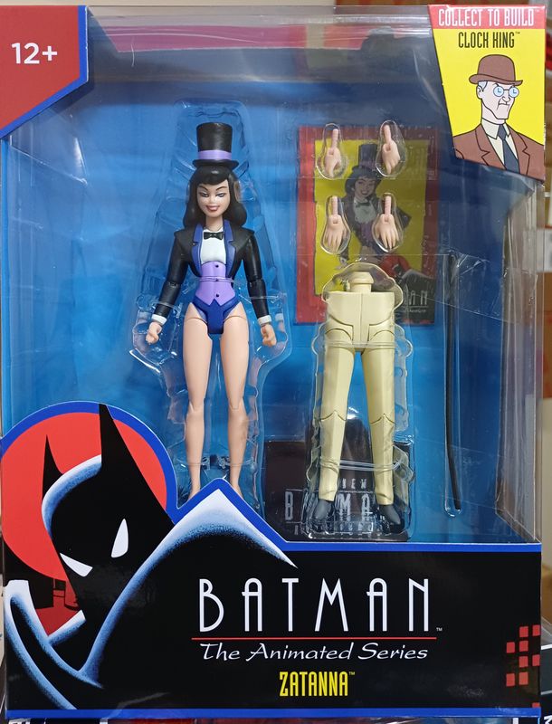 DC DIRECT COLLECTIBLES 6" BATMAN THE ANIMATED SERIES WAVE 7 ZATANNA ACTION FIGURE (BAF CLOCK KING)