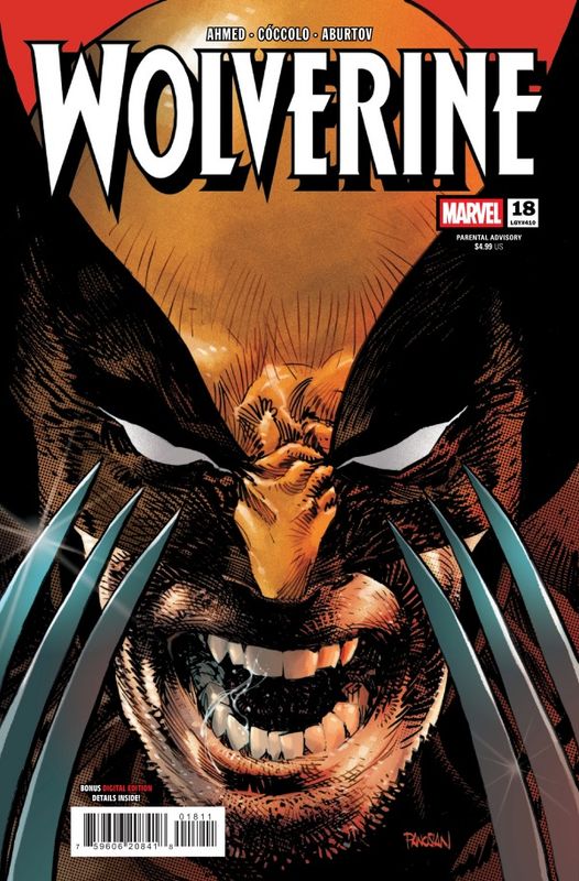 WOLVERINE #18 CVR A DAN PANOSIAN MARVEL COMICS (8th April 2026)