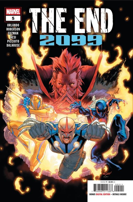 THE END 2099 #5 CVR A DAVID MARQUEZ MARVEL COMICS (8th April 2026)