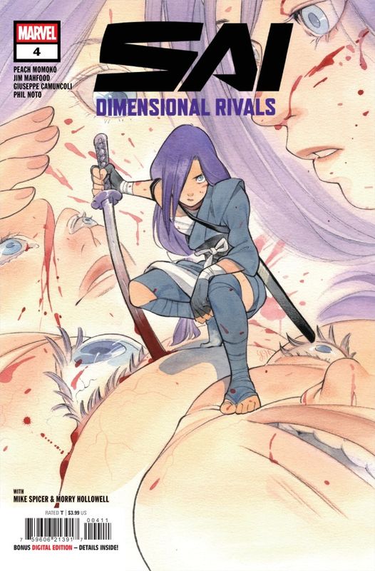 SAI DIMENSIONAL RIVALS #4 CVR A PEACH MOMOKO IDW COMICS (8th April 2026)