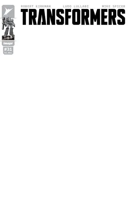TRANSFORMERS #31 CVR G BLANK SKETCH VAR IMAGE COMICS (8th April 2026) TRANSFORMERS #31 CVR G BLANK SKETCH VAR IMAGE COMICS (8th April 2026)