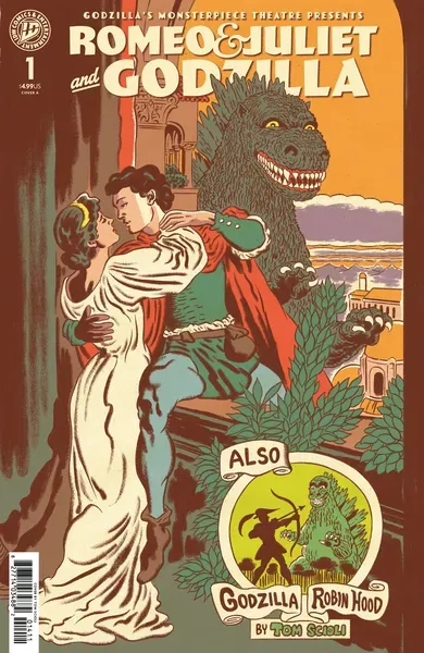 MONSTERPIECE THEATRE ROMEO JULIET GODZILLA CVR A SCIOLI IDW COMICS (8th April 2026)