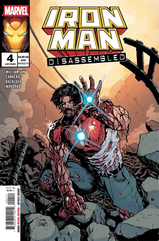 IRON MAN #4 CVR A RYAN STEGMAN MARVEL COMICS (8th April 2026)