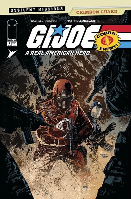 GI JOE A RAH SMISH CRIMSON GUARD #1 OS CVR A HARDMAN IMAGE COMICS (8th April 2026)