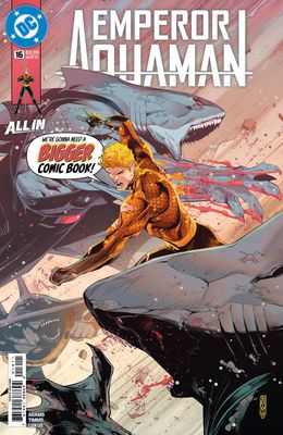 EMPEROR AQUAMAN #16 CVR A JOHN TIMMS DC COMICS (8th April 2026) EMPEROR AQUAMAN #16 CVR A JOHN TIMMS DC COMICS (8th April 2026)