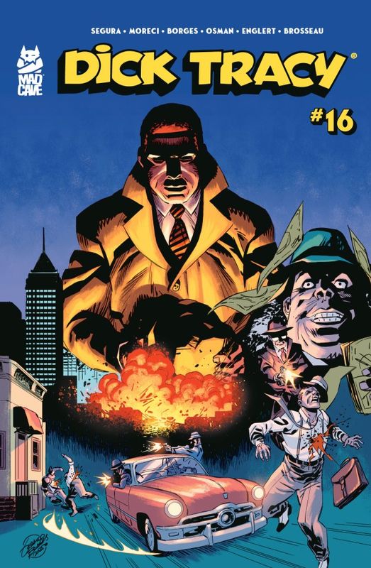 DICK TRACY #16 CVR A GERALDO BORGES MARK ENGLERT MAD CAVE COMICS (8th April 2026)
