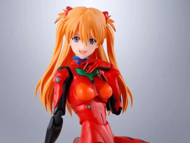 ***PRE ORDER*** Bandai Neon Genesis Evangelion S.h. Figuarts Asuka Shikinami Langley Rerun Action Figure