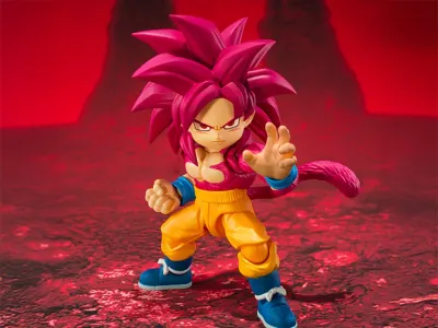 Bandai S.H Figuarts Dragon Ball DAIMA Super Saiyan 4 Goku (Mini)