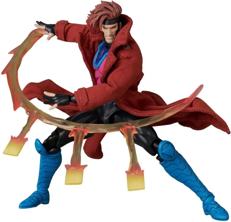 アメコミ MAFEX No.287 GAMBIT COMIC VARIANT Ver. A Mafex 287: Gambit (Comic Variant Ver.) - Vagabond Games & Collectables