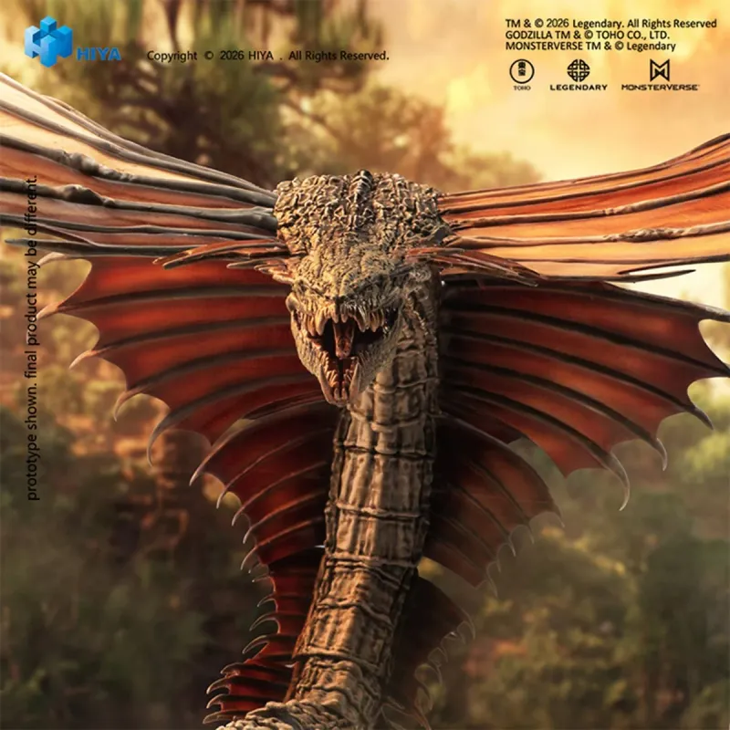 **PRE ORDER** HIYA Toys Godzilla vs. Kong Exquisite Basic Series None Scale 21 1/2-inch Warbat Action Figure