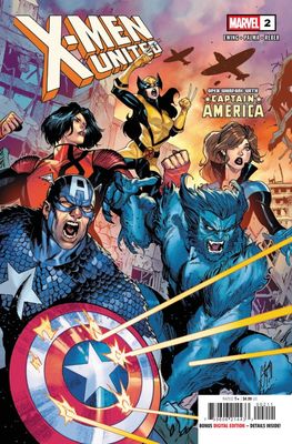 X-MEN UNITED #2 CVR A STEFANO CASELLI MARVEL COMICS (15th April 2026) X-MEN UNITED #2 CVR A STEFANO CASELLI MARVEL COMICS (15th April 2026)