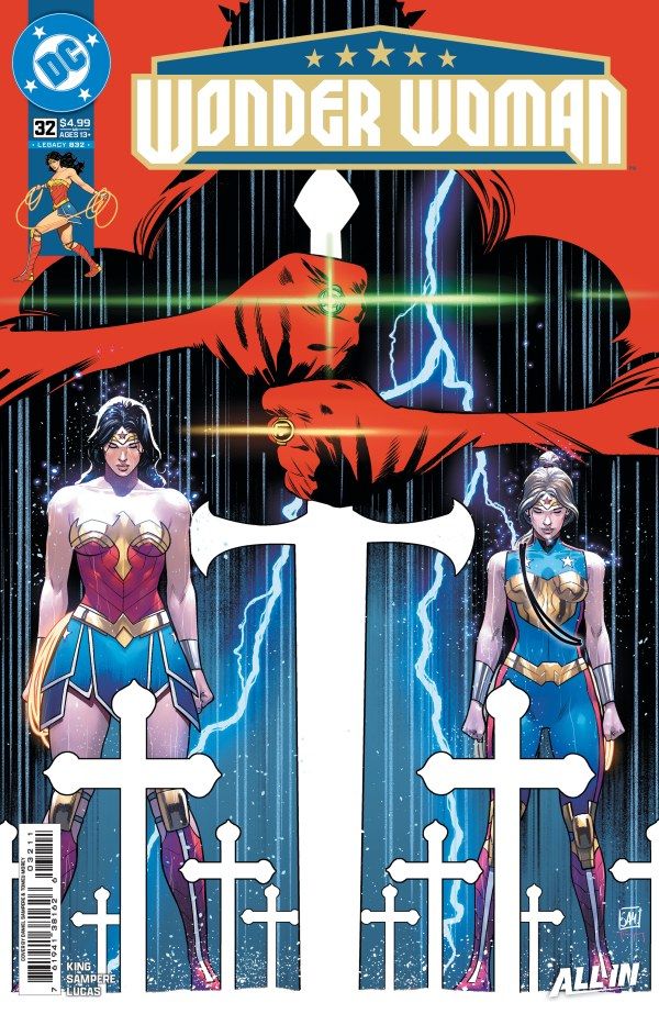 WONDER WOMAN #32 CVR A DANIEL SAMPERE DC COMICS (15th April 2026) WONDER WOMAN #32 CVR A DANIEL SAMPERE DC COMICS (15th April 2026)
