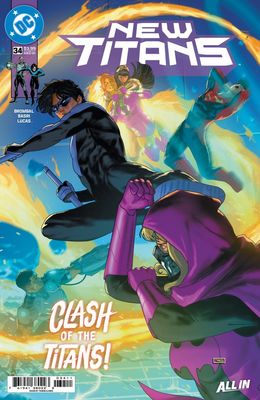 NEW TITANS #34 CVR A TAURIN CLARKE DC COMICS (15th April 2026)