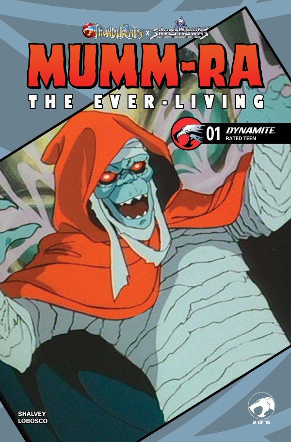 MUMMRA THE EVERLIVING #1 CVR E ANIMATION ART VAR DYNAMITE COMICS (15th April 2026)
