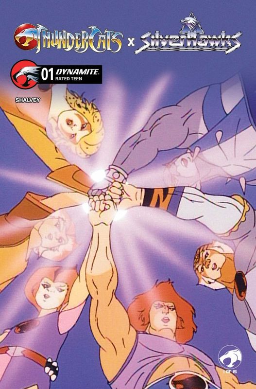 THUNDERCATS X SILVERHAWKS #1 CVR E ANIMATION ART VAR DYNAMITE COMICS (15th April 2026) THUNDERCATS X SILVERHAWKS #1 CVR E ANIMATION ART VAR DYNAMITE COMICS (15th April 2026)